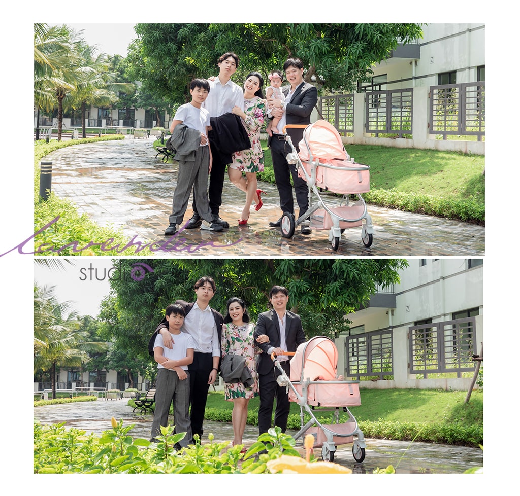 Báo giá chụp ảnh gia đình Tết ngoại cảnh ở Huế